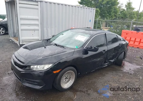 2016 Honda Civic Lx из США, поврежденный, VIN 19XFC2F58GE221900